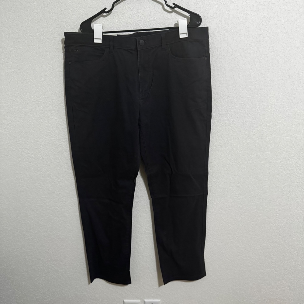 English Laundry Pants Men's 38x30 Black NEW Cotton Stretch‎ Tech Pocket